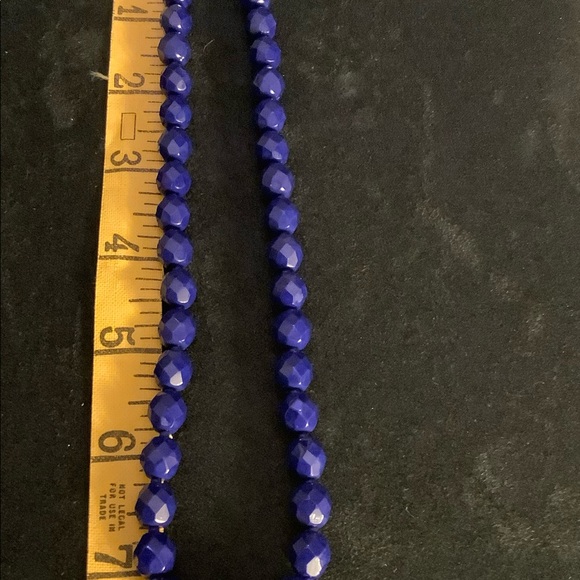 Art Deco Faceted Lapis Bead Necklace
Rare c.1930 Excellent Condition - Picture 14 of 16